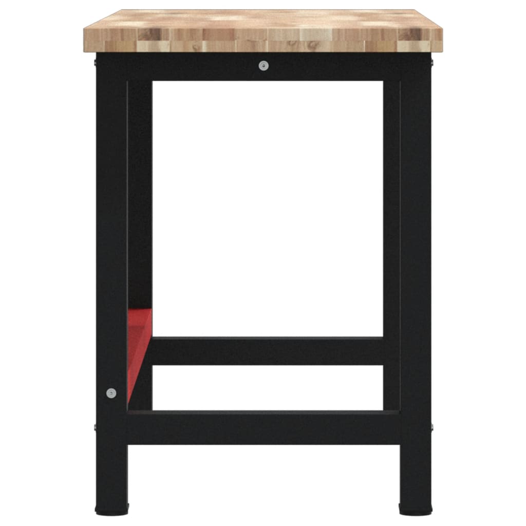 Werkbank 100x60x83 cm Massivholz Akazie Rechteckig