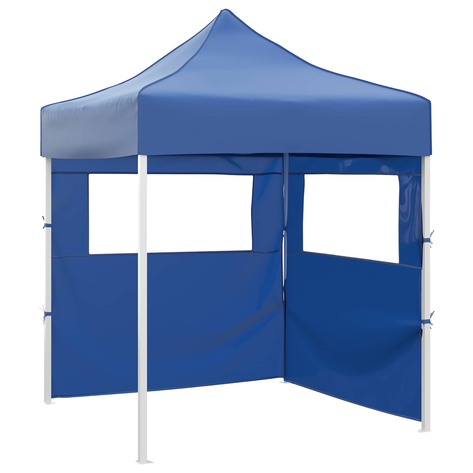 Partyzelt Faltbar Pop-Up Schwarz 200x200x306 cm