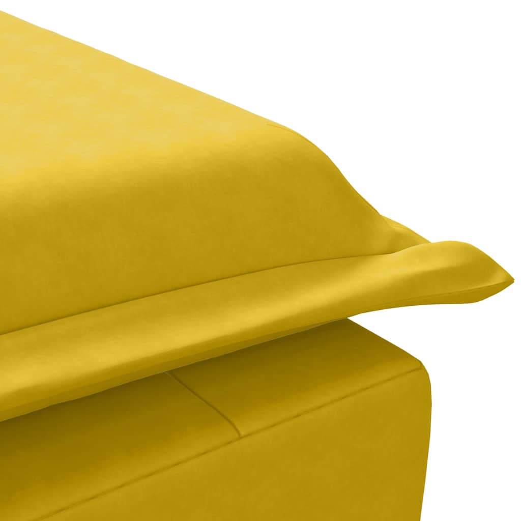 Massage-Chaiselongue mit Nackenrolle Hellgrau Samt