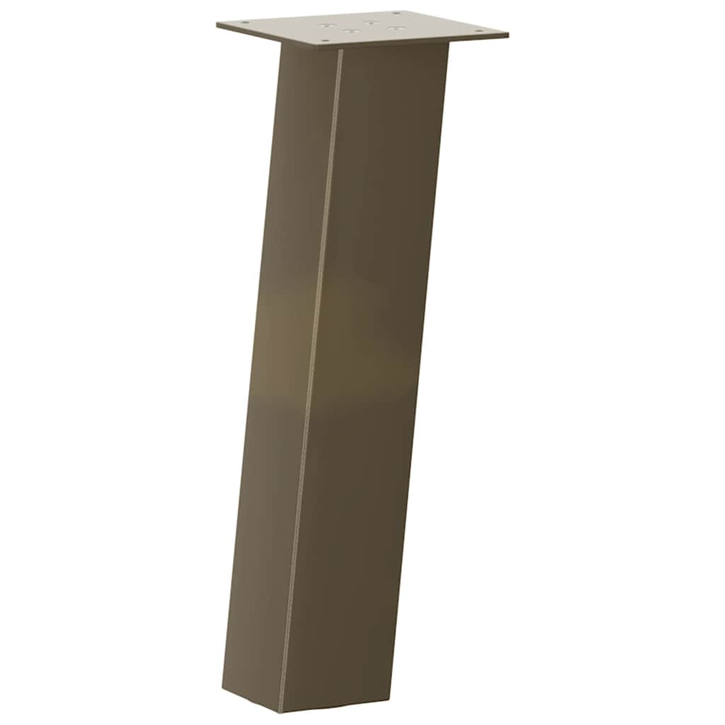 Couchtischbeine 4 Stk. Schwarz 30 cm Stahl