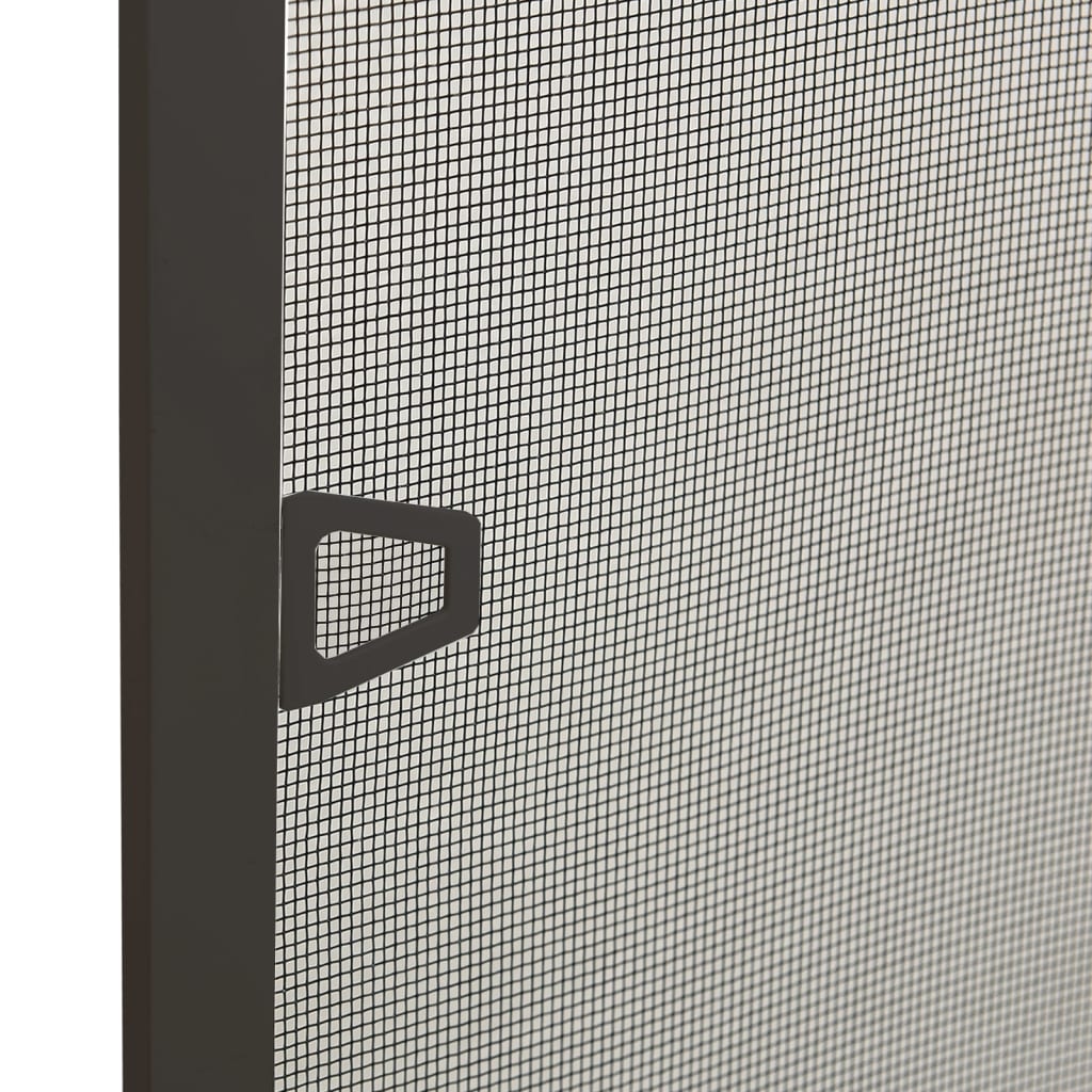 Insektenschutz für Fenster Braun 80x100 cm
