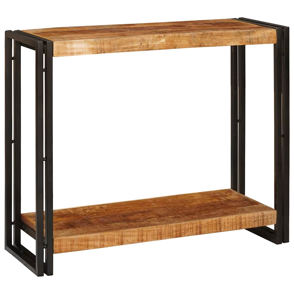 Konsolentisch Braun 120 x 33 x 75 cm Massivholz Akazie