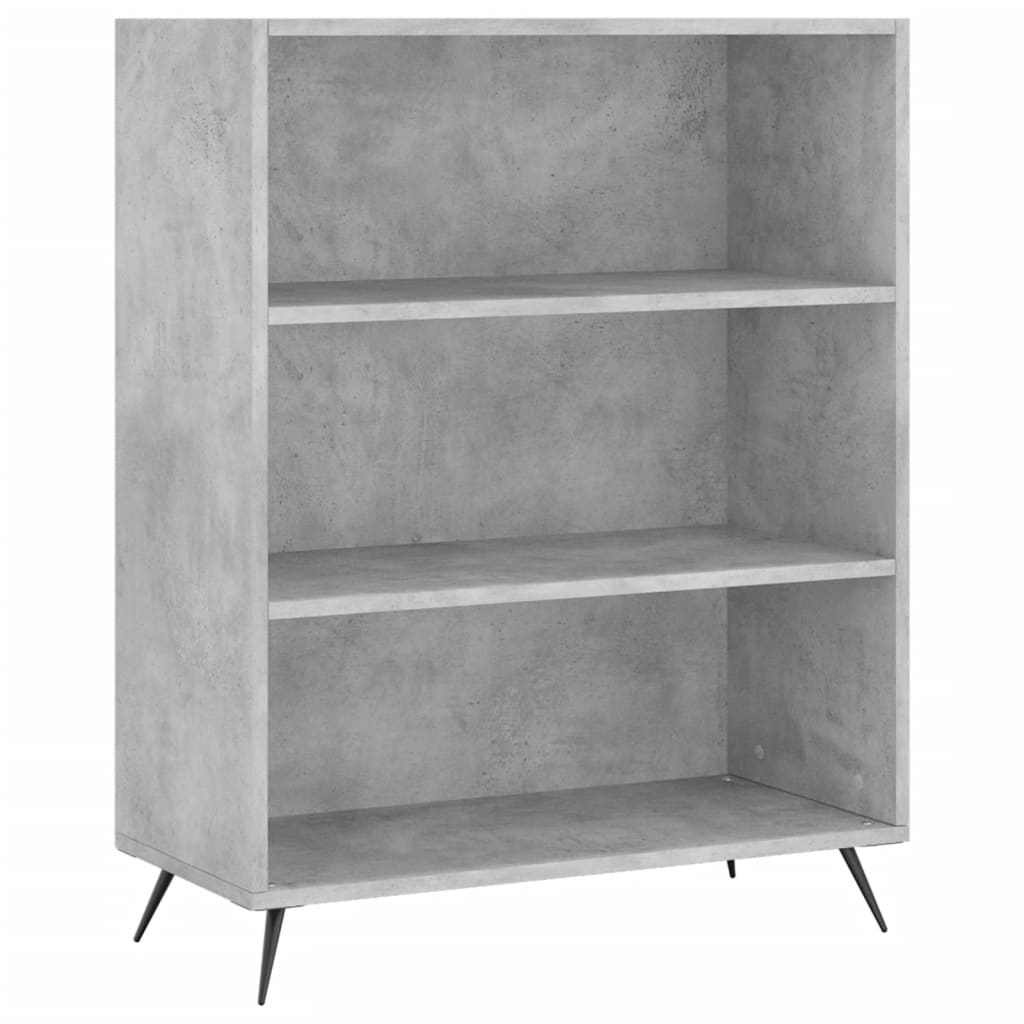 Bücherregal Weiß 69,5x32,5x90 cm Holzwerkstoff