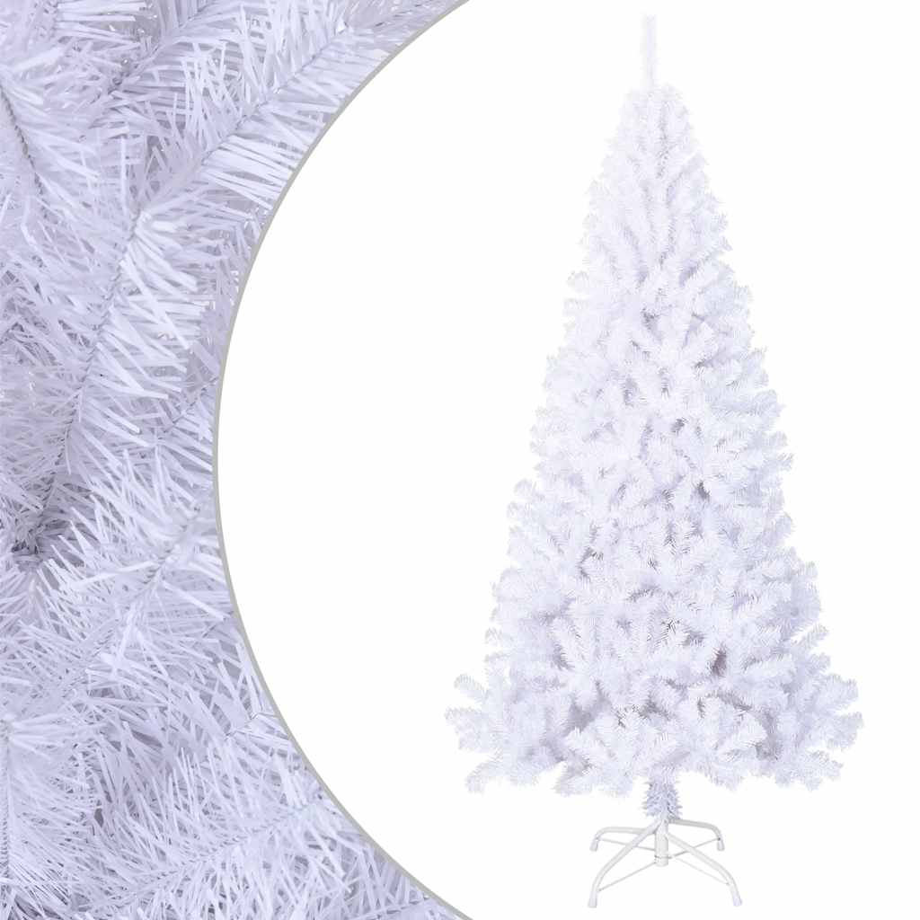 Künstlicher Weihnachtsbaum mit Dicken Zweigen Grün 150 cm PVC