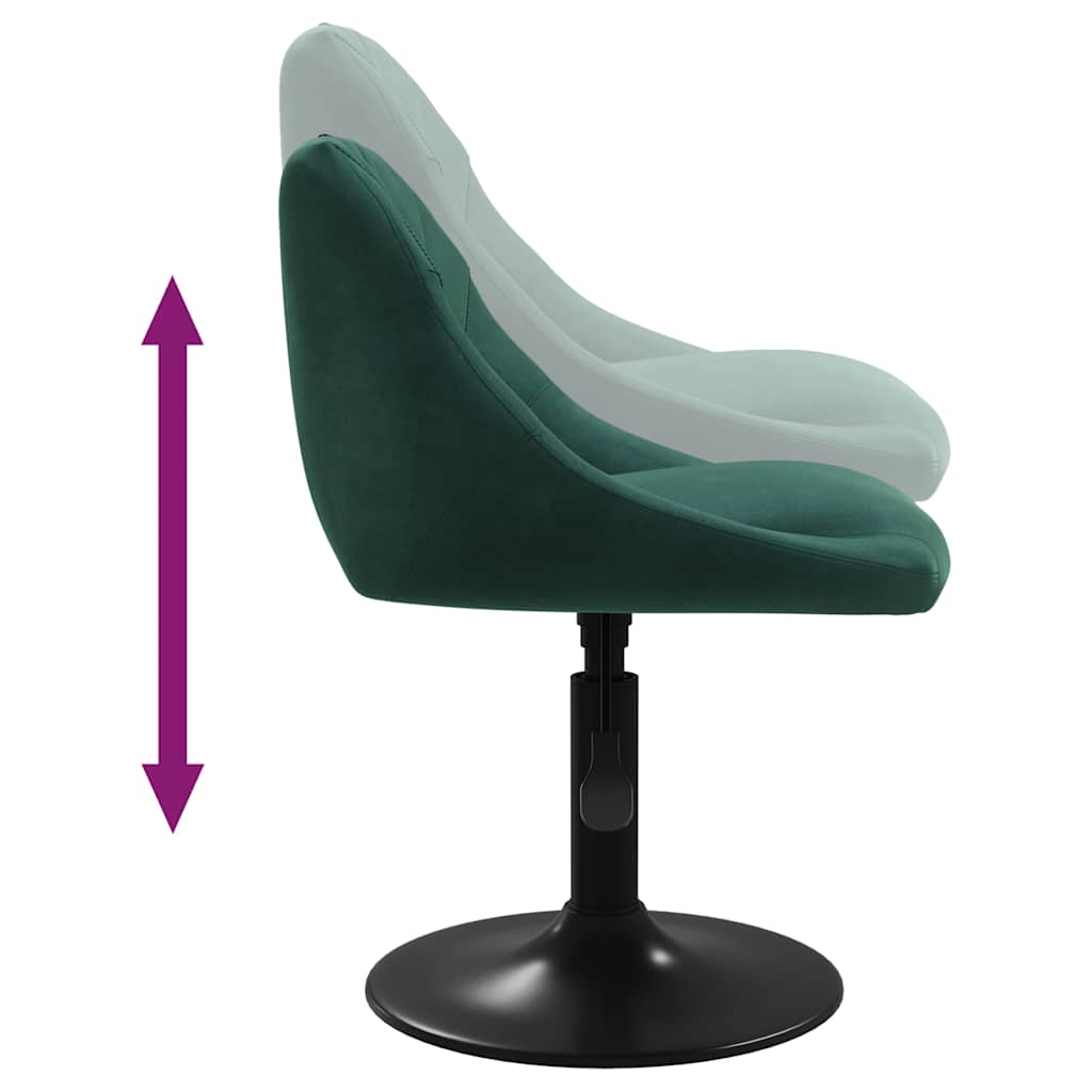 Barhocker Schwarzer Samt