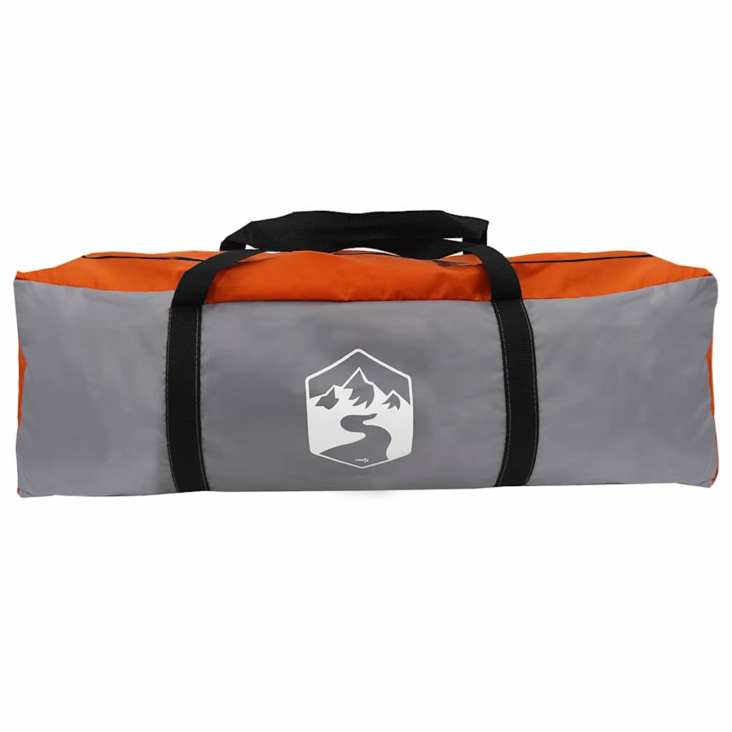 Dome Zelt für 4 Personen mit Dach Grün 505 x 450 x 248 cm
