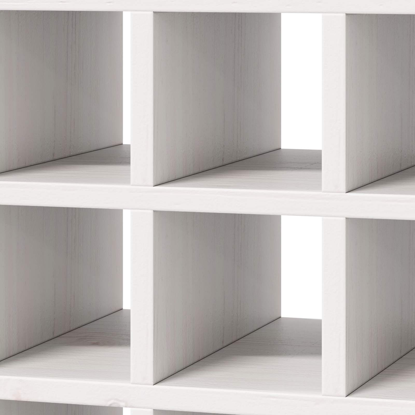 Weinschrank 56 x 25 x 56 cm Massivholz Kiefer