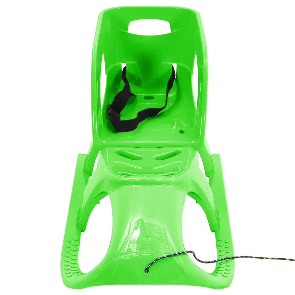Schlitten für Kinder Blau 102,5x40x23 cm Polypropylen