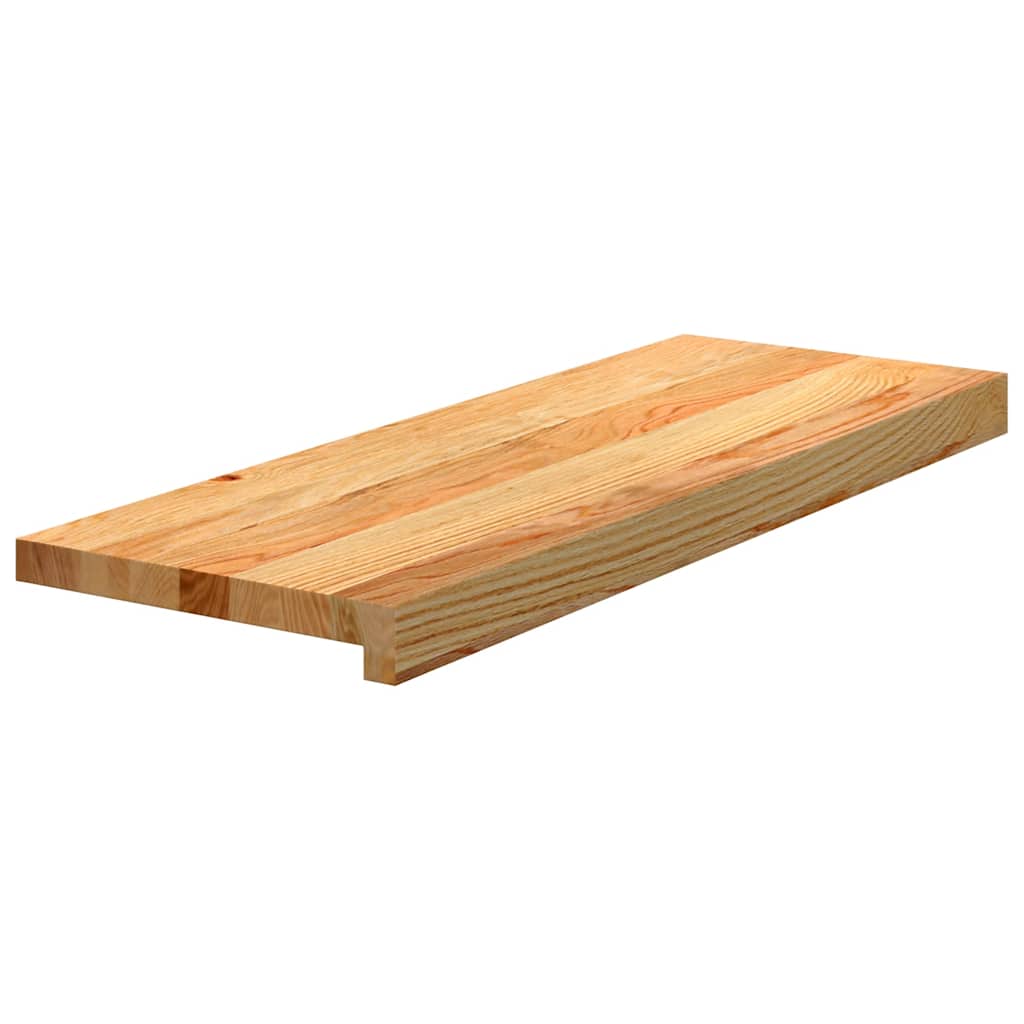 Treppenstufen 4 Stk. Unbehandelt 70x25x2 cm Massivholz Eiche