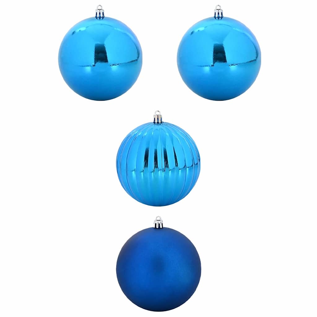 Weihnachtsbaumkugel Set XL 9 pcs Rot Kunststoff
