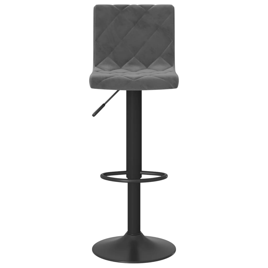 Barhocker 2 Stk. Creme Samt