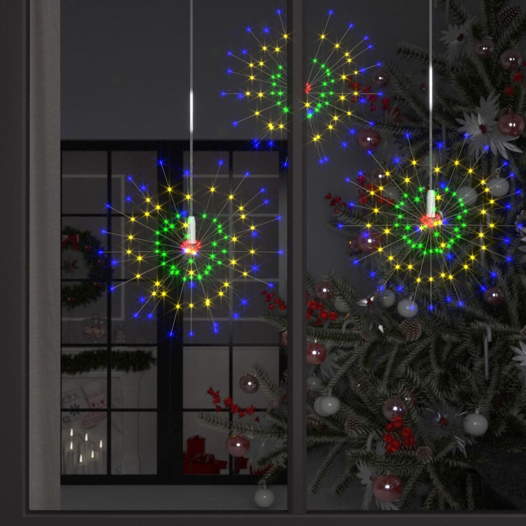 Feuerwerkslicht Weihnachtsdeko Warmweiß 20 cm 140 LEDs