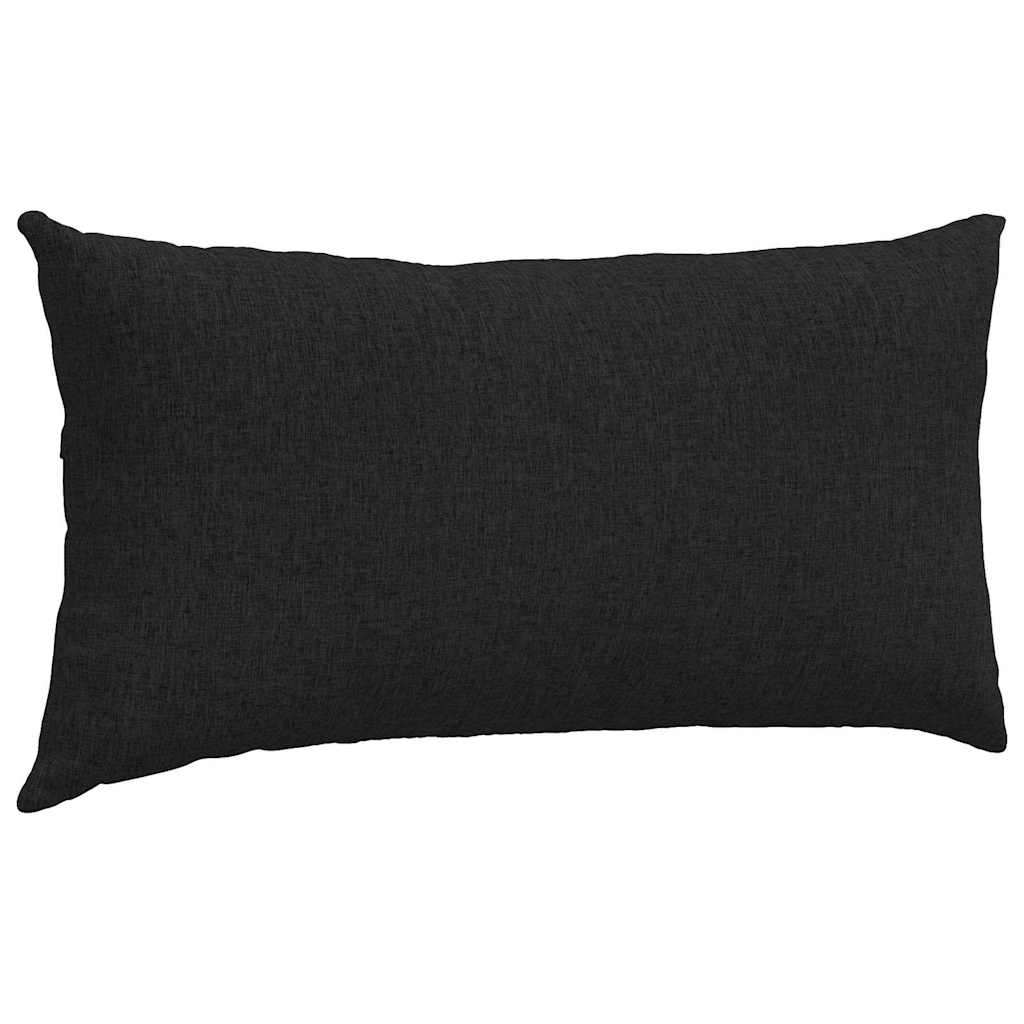 Sofakissen 2 pcs Hellgrau 50 x 30 cm Stoff