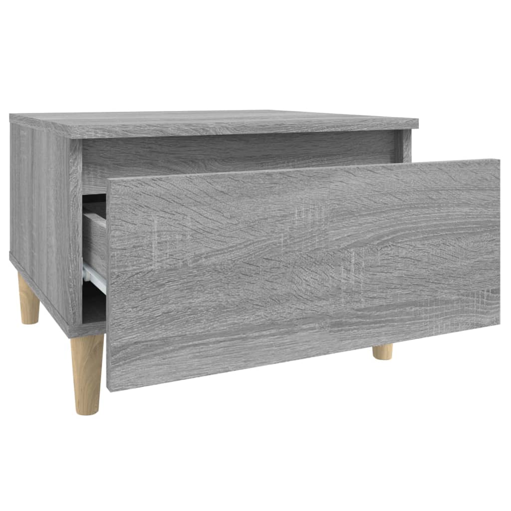 Beistelltisch Weiß 50x46x35 cm Holzwerkstoff
