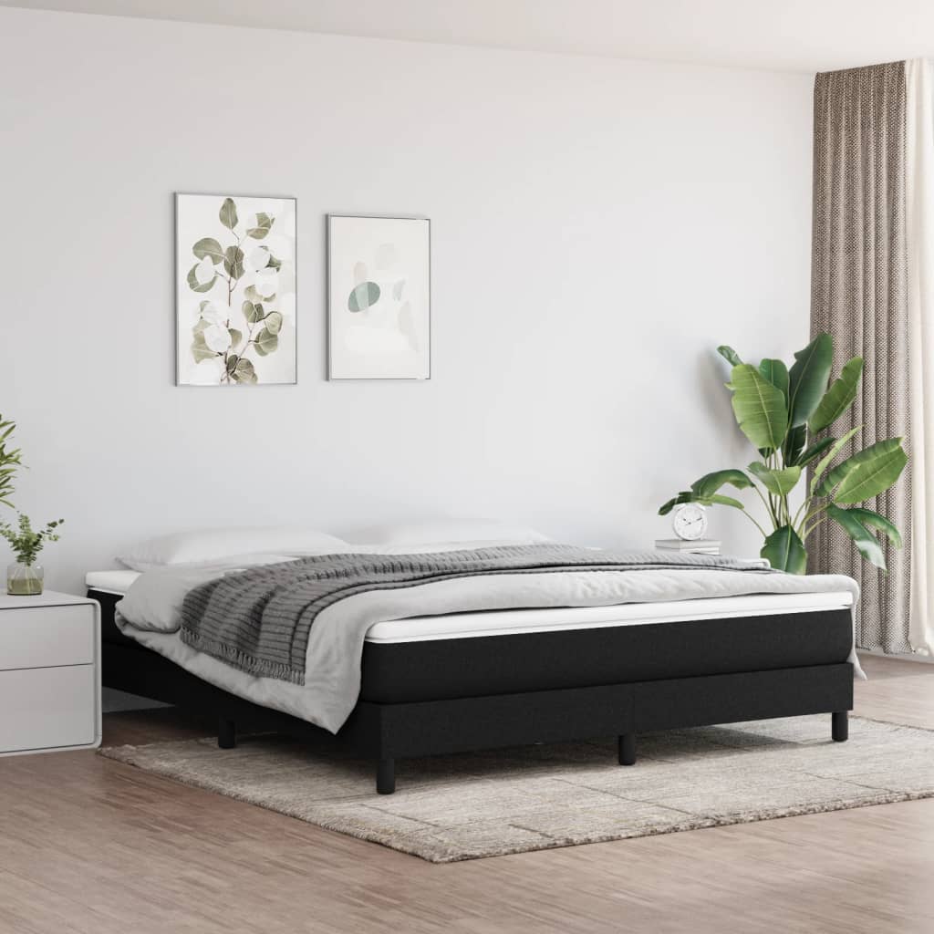 Taschenfederkernmatratze Mittel Hellgrau 80x200x20 cm Stoff
