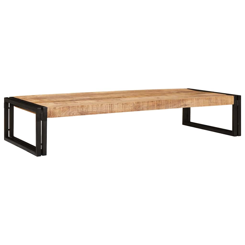 Badregal für Braun 40 x 50 x 23 cm Massives rohes Mangoholz