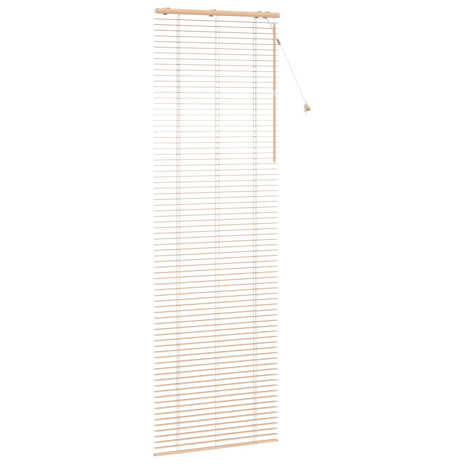Jalousie Eichenoptik 40 x 130 cm 35 mm Massives Paulownia-Holz