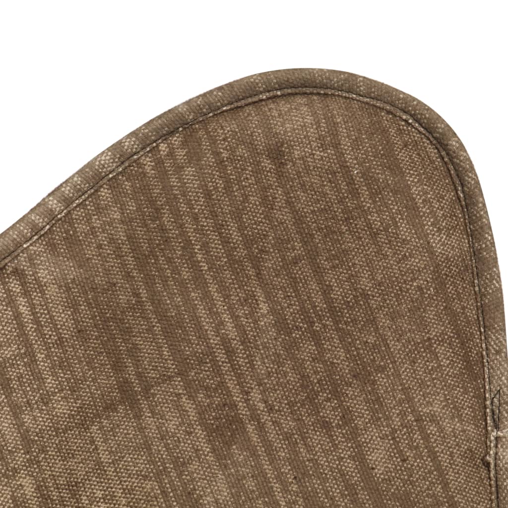 Butterfly-Sessel Anthrazit Canvas