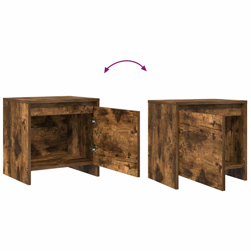 Nachttisch Altholz 45 x 34 x 44,5 cm Holzwerkstoff