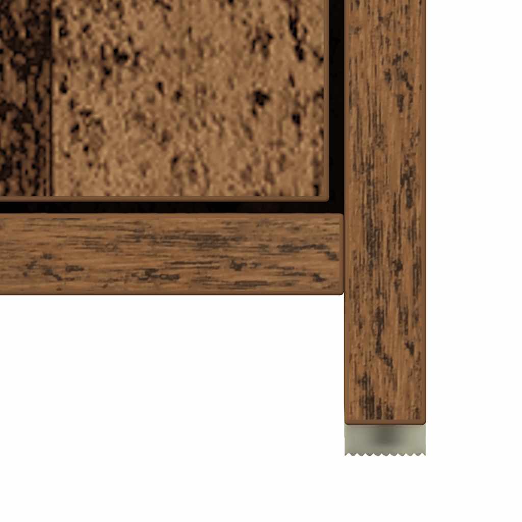 Badezimmerschrank Weiß 30x30x183,5 cm Holzwerkstoff