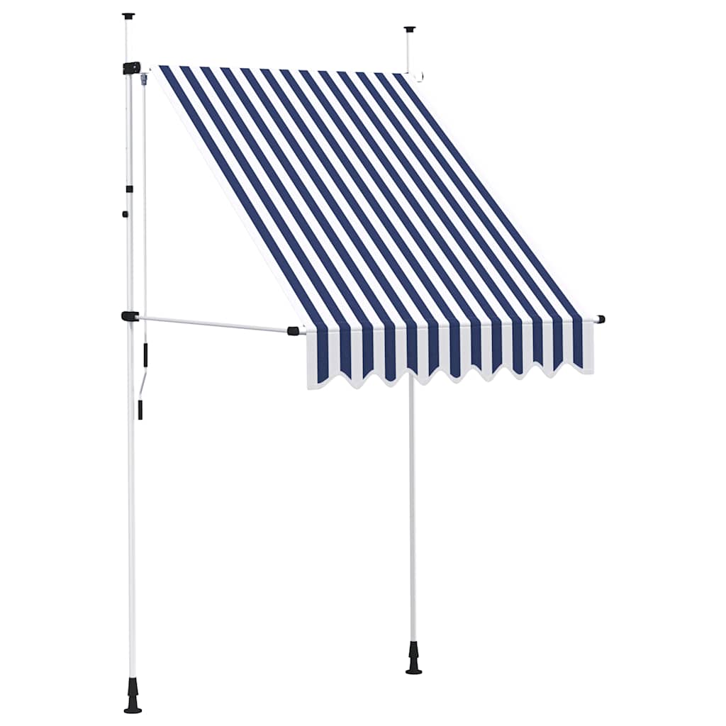 Einziehbare Markise Handbetrieben 150 cm Anthrazit