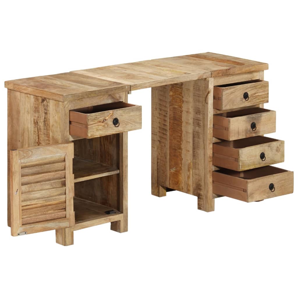 Schreibtisch Altholz Massiv 140x50x77 cm