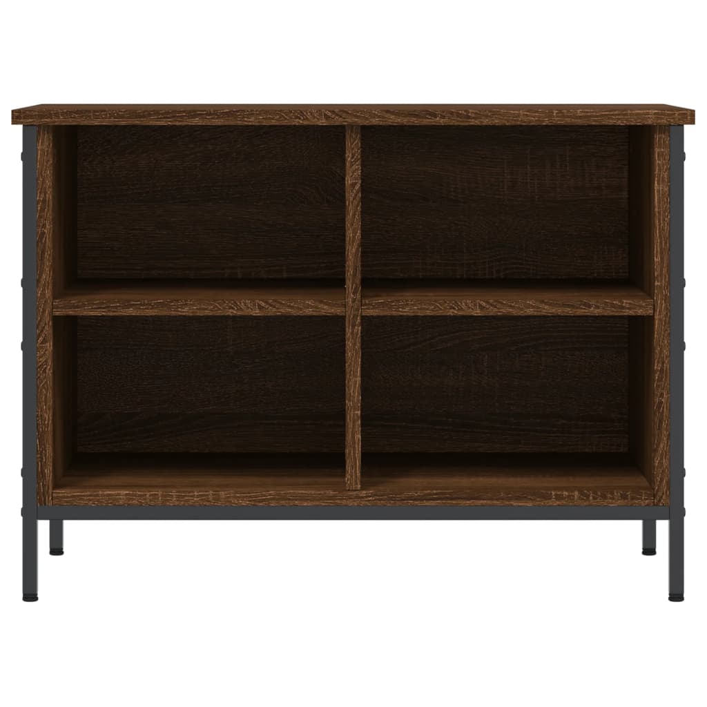 Schuhregal Schwarz 38x35x50 cm Holzwerkstoff