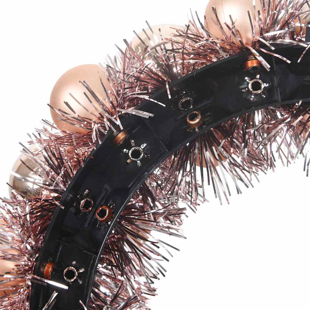 Weihnachtsballkränze 2 pcs Rot 33 x 33 x 7 cm Polystyrol