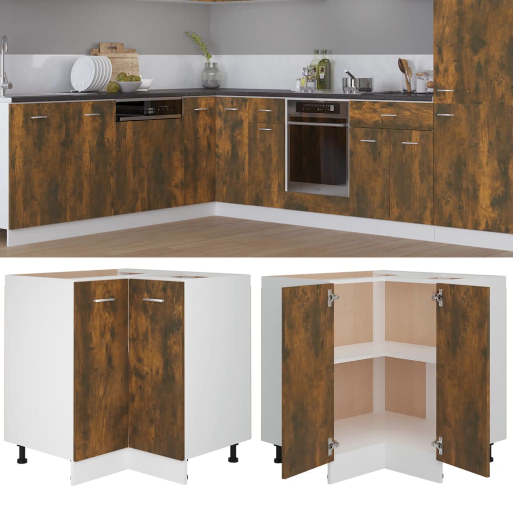 Unterschrank Lyon Weiß 60x46x81,5 cm Holzwerkstoff