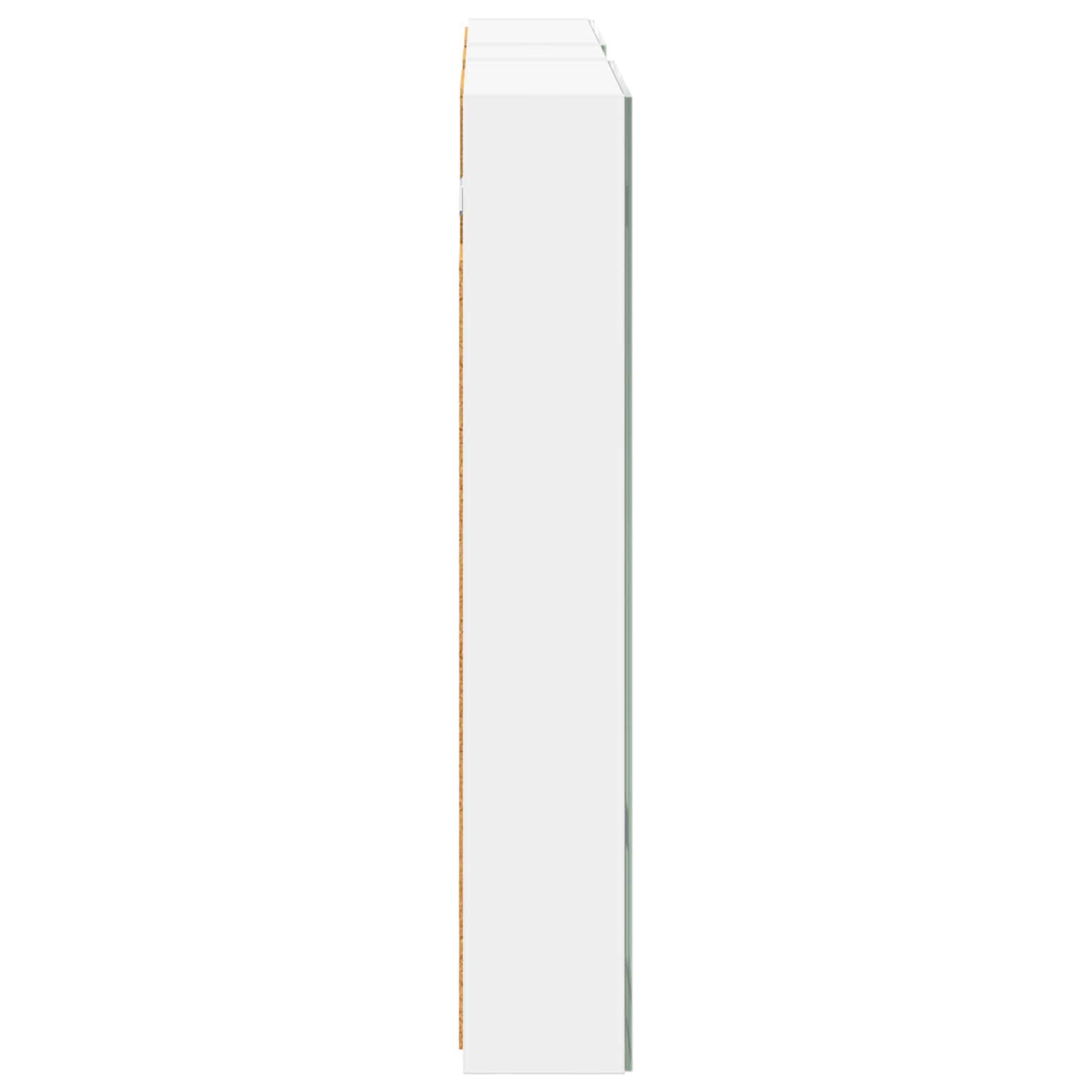 Badezimmerschrank-Set 3 pcs 80 x 10,5 x 50 cm Holzwerkstoff