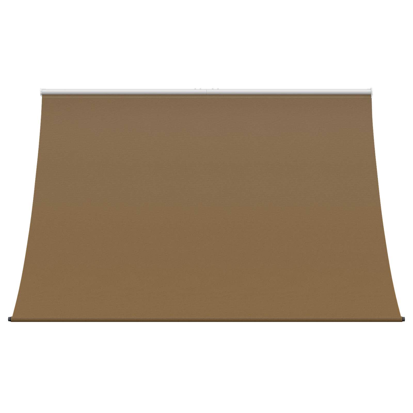 Einziehbare Markise 150×150 cm Blau und Weiß