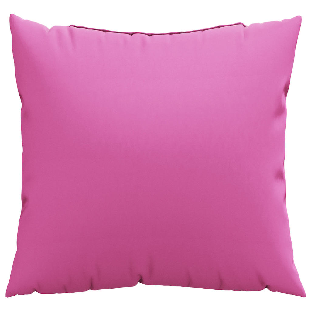 Zierkissen 4 Stk. Creme 60x60 cm Stoff