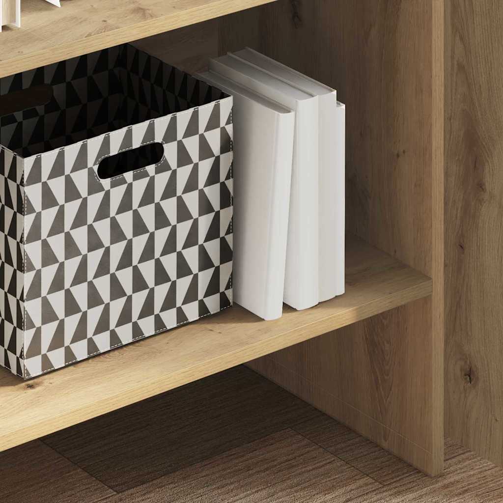 Bücherregal Weiß 60x35x180 cm Holzwerkstoff
