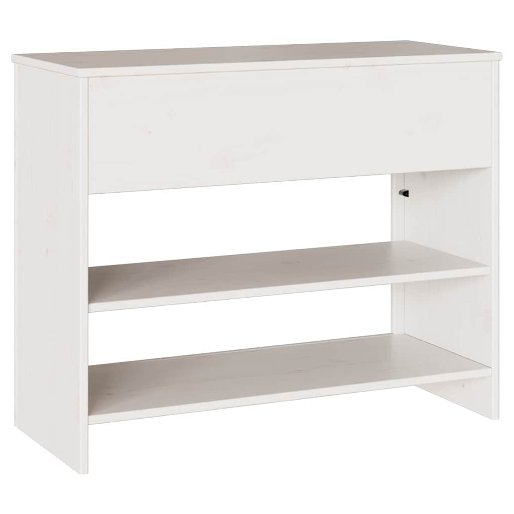 Konsolentisch mit Schubladen Drammen Eiche 89,5 x 37 x 73 cm
