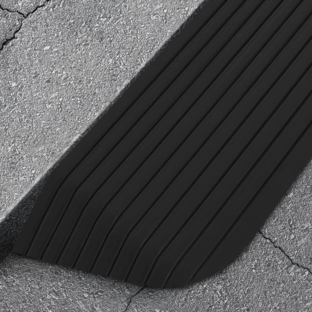 Schwellenrampe 110x21x2,5 cm Gummi