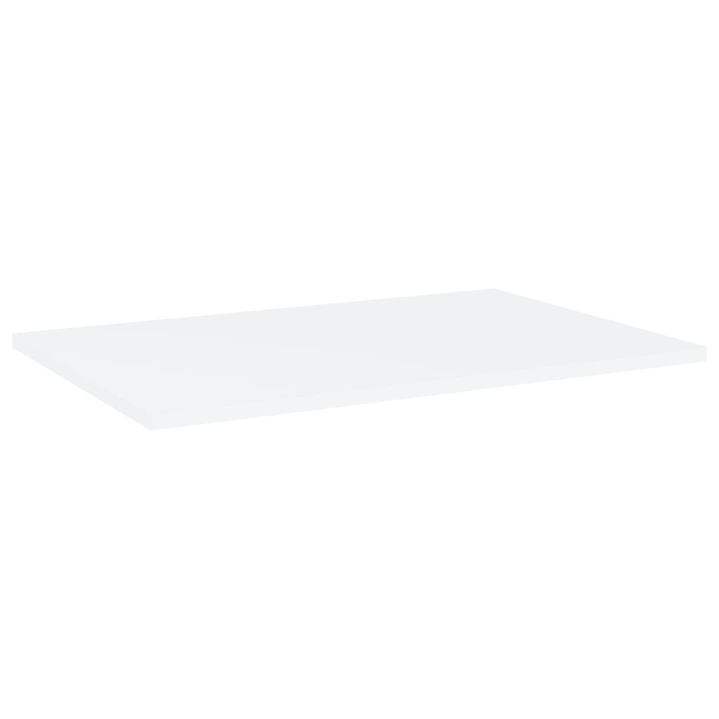 Bücherregal-Bretter 4 Stk. Weiß 40x10x1,5 cm Holzwerkstoff