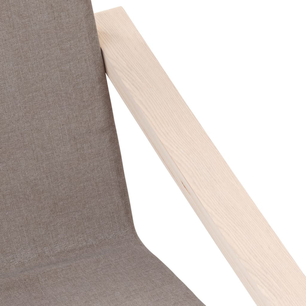 Relaxsessel Creme Stoff