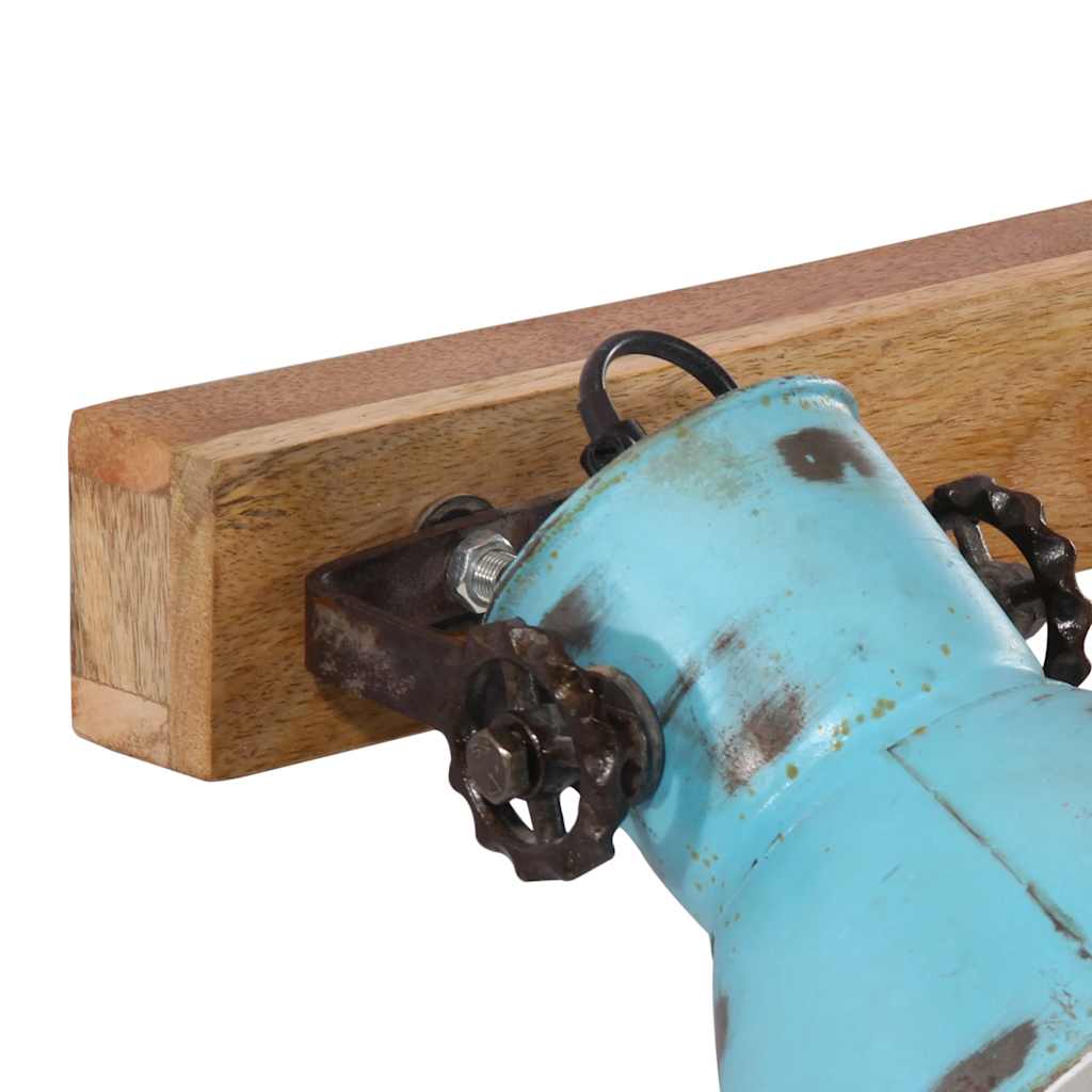 Wandlampe Industriestil Silbern 45x25 cm E27