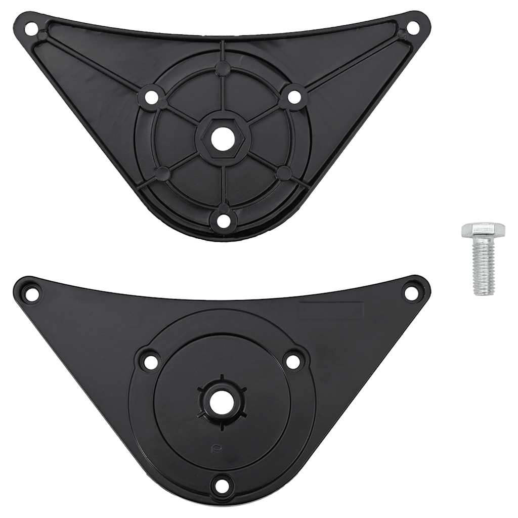 4x höhenverstellbares Tischbein Chrom 710 mm