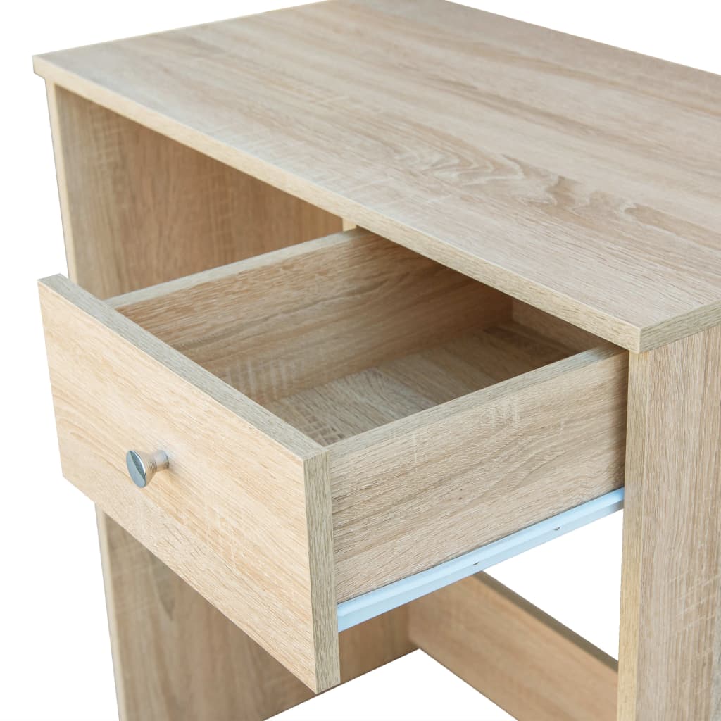 Schminktisch Holzwerkstoff 75x40x141 cm Weiß
