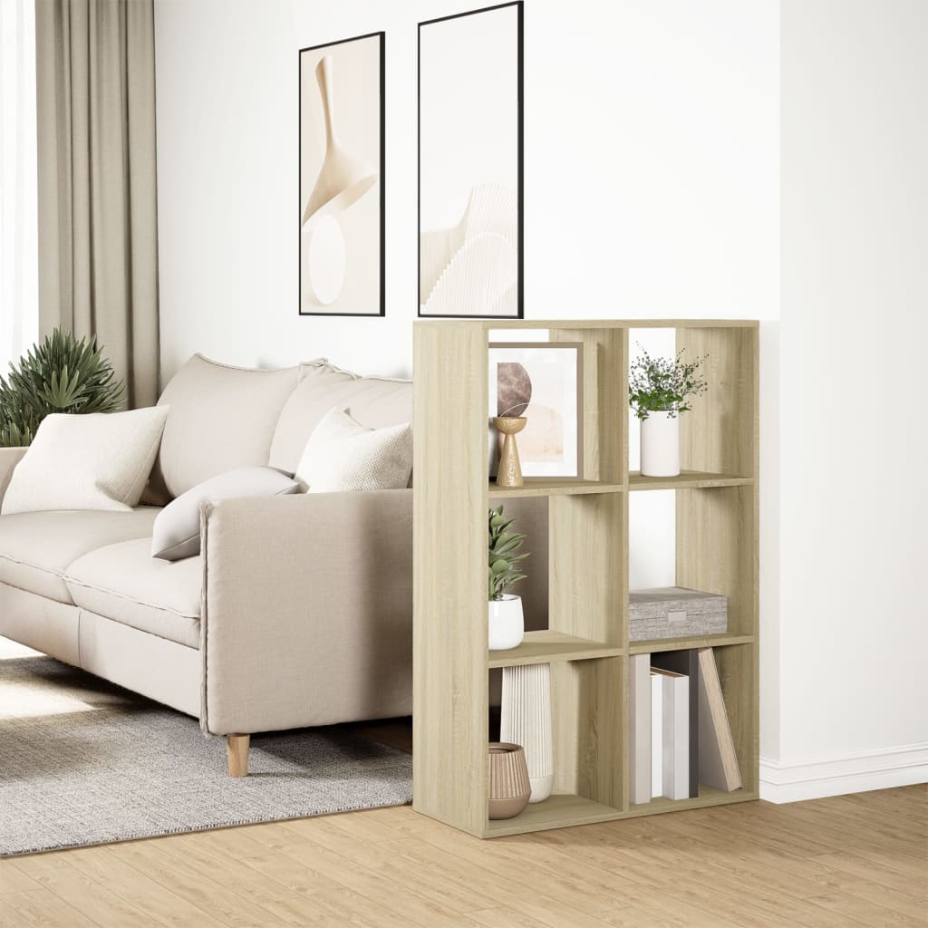 Bücherregal Weiß 137,5x29x137,5 cm Holzwerkstoff