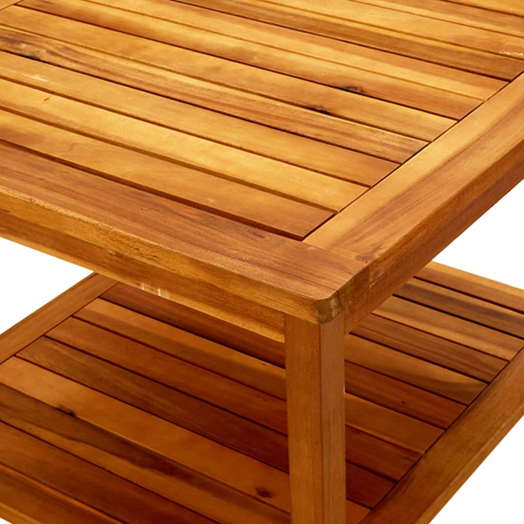 Beistelltisch Öl-Natur 70 x 40 x 45 cm Massivholz Akazie