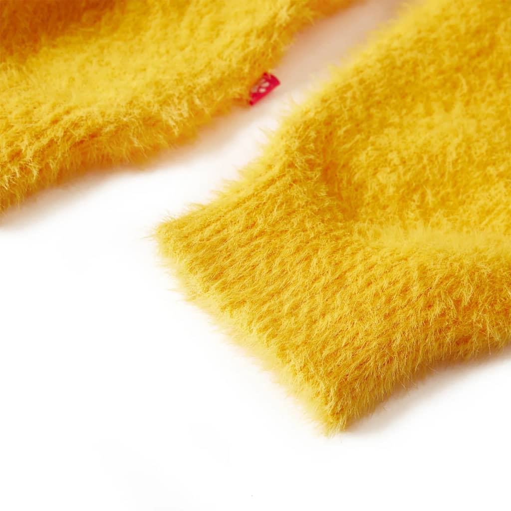 Kinderpullover Gestrickt Altrosa 140