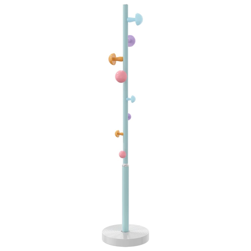 Garderobenständer Weiß 172 cm Pulverbeschichtetes Eisen