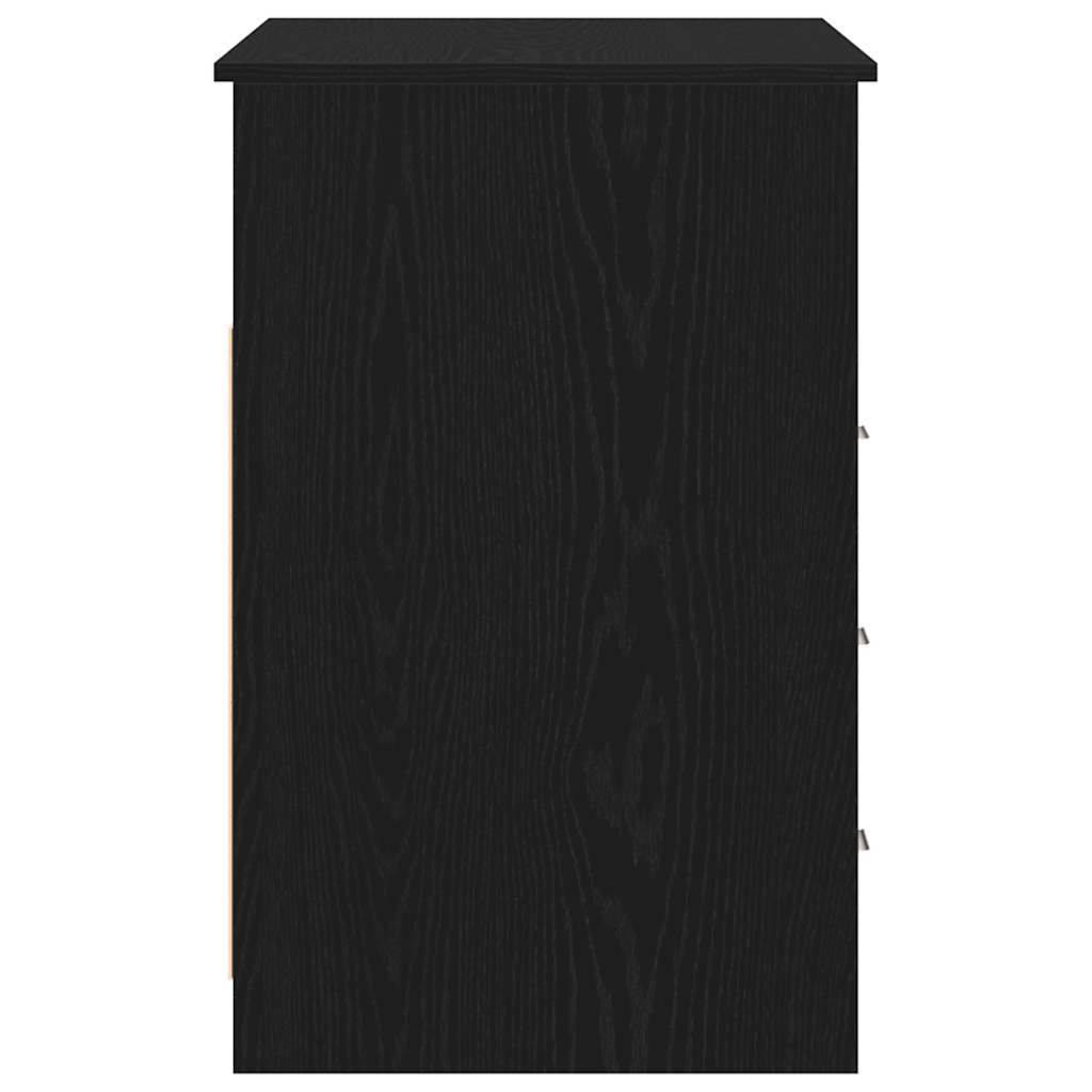 Schreibtisch mit Schubladen Weiß 102x50x76 cm Holzwerkstoff
