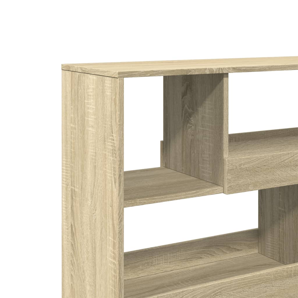 Bücherregal Räuchereiche 100x33x156,5 cm Holzwerkstoff