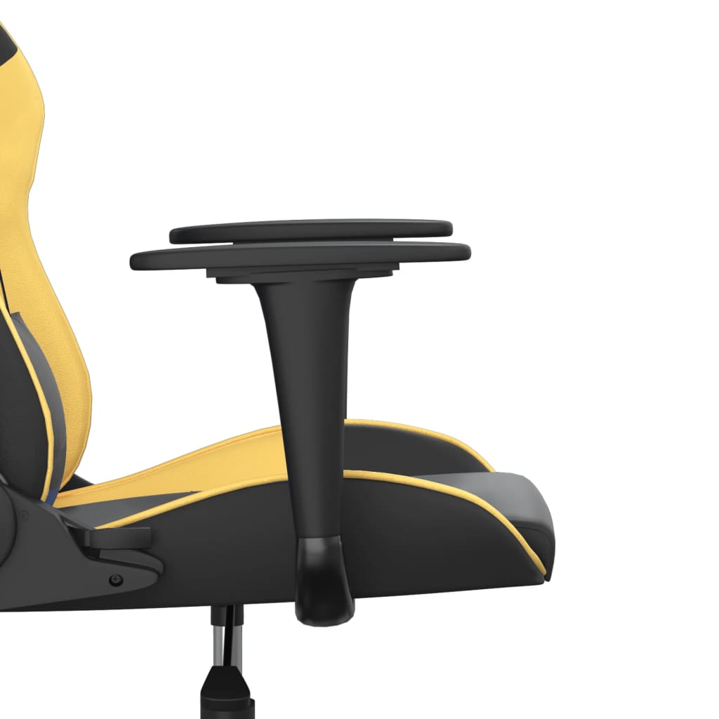 Gaming-Stuhl mit Massagefunktion Schwarz und Rot Kunstleder