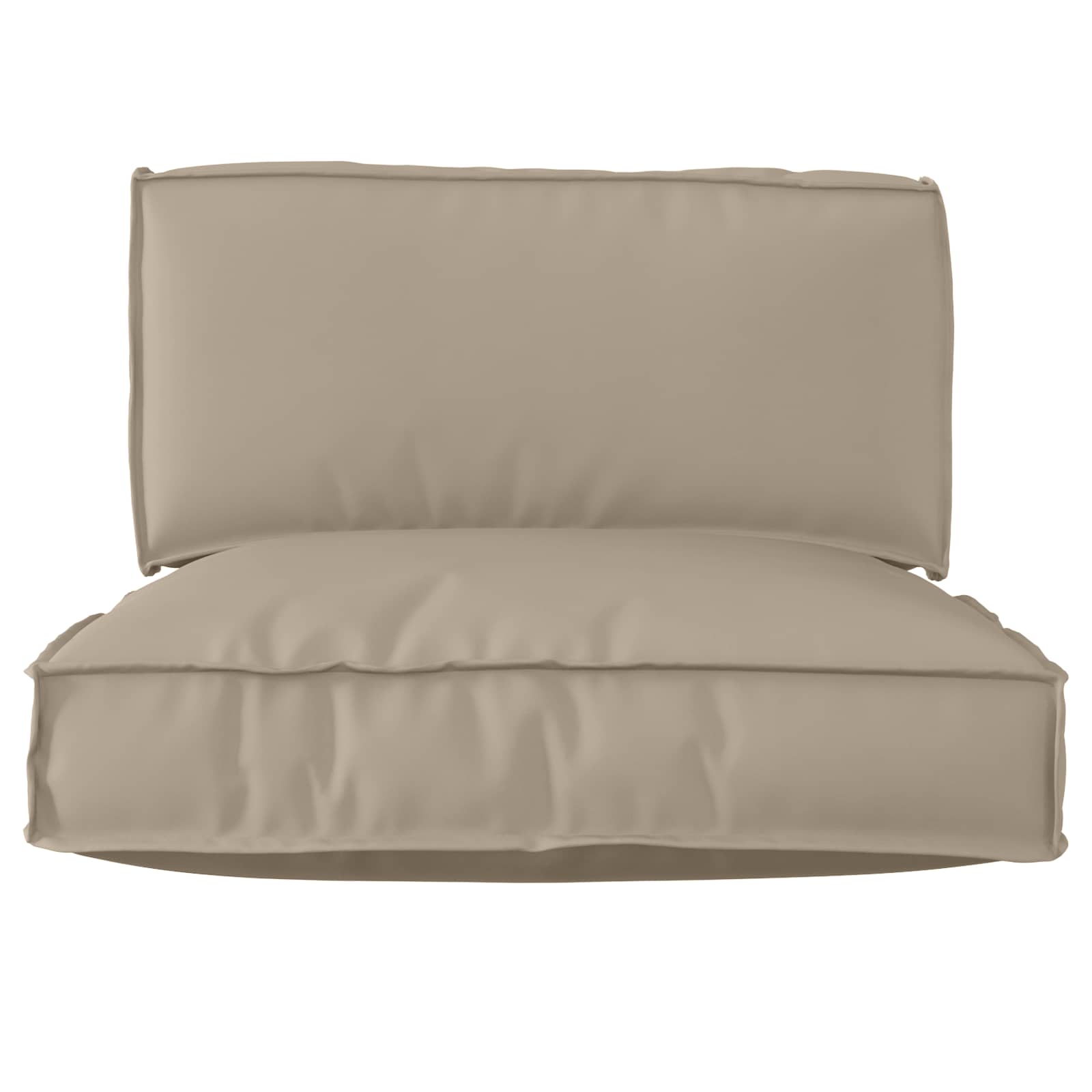 Palettenkissenset 2 pcs Anthrazit Oxford-Stoff