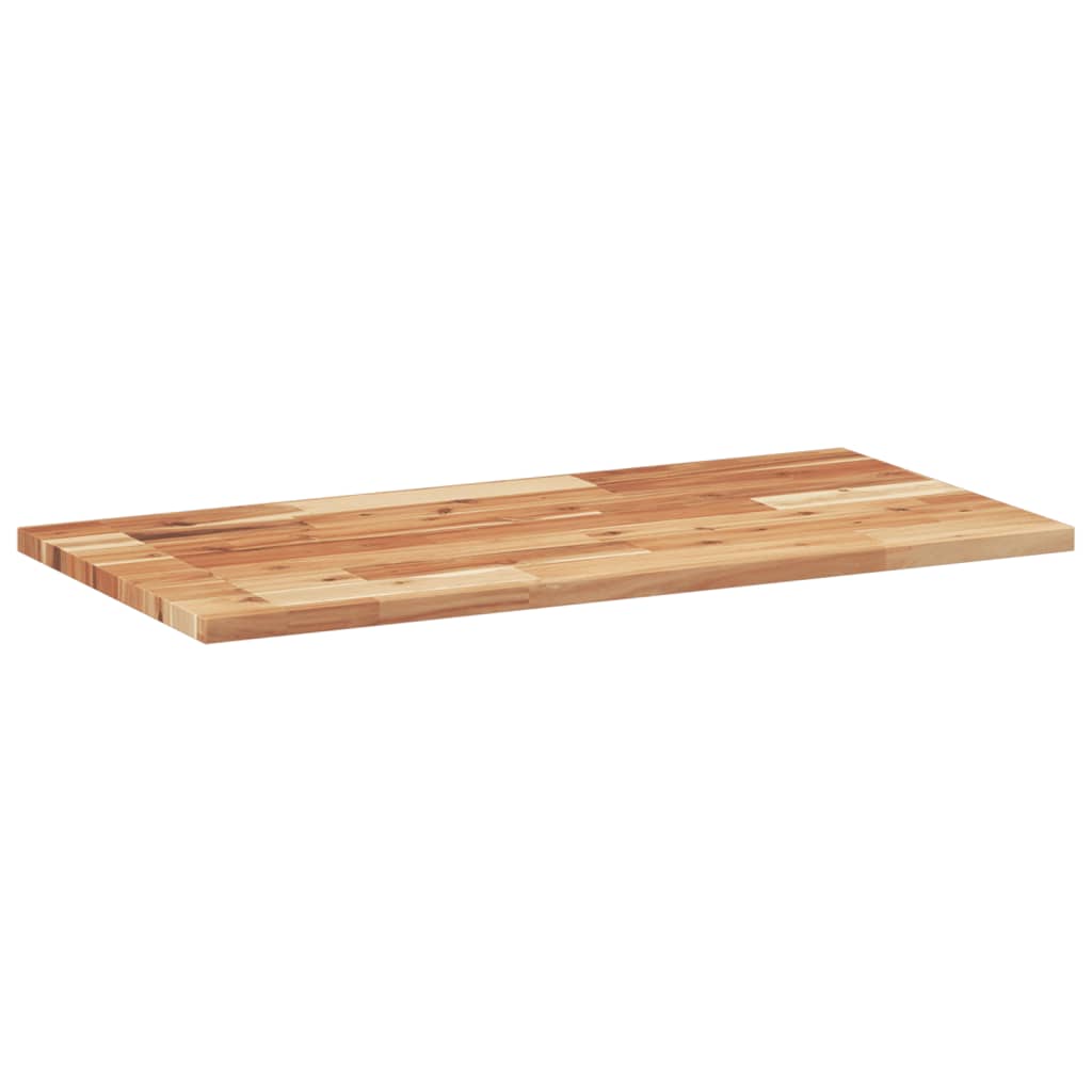 Tischplatte 40x20x2 cm Rechteckig Massivholz Akazie