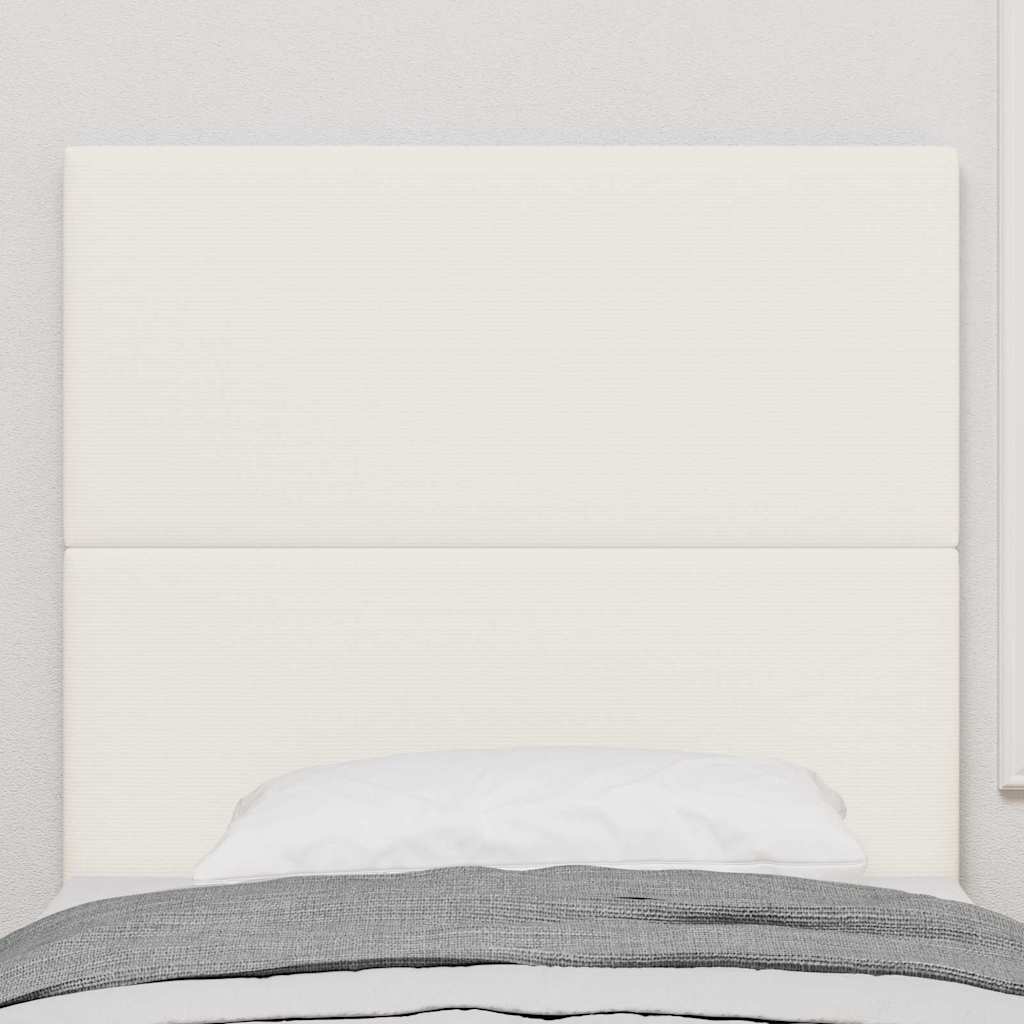Kopfteil Hellgrau 80 cm Cordstoff